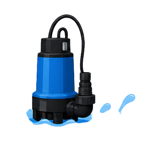 professional water extraction pumps used for flood cleanup, standing water removal, emergency water mitigation, and water damage restoration services